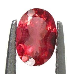 .69CTW Natural Red Tourmaline 🍉 Oval Faceted Loose Stone